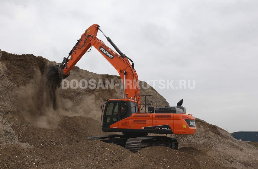 Doosan DX 340 LCA купить на выгодных условиях у дилера в Иркутске